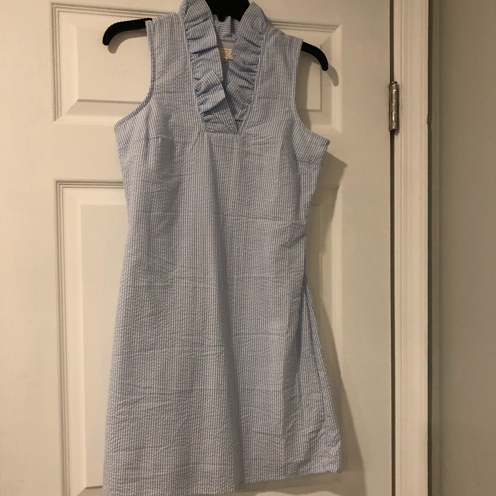 Mudpie sear sucker dress